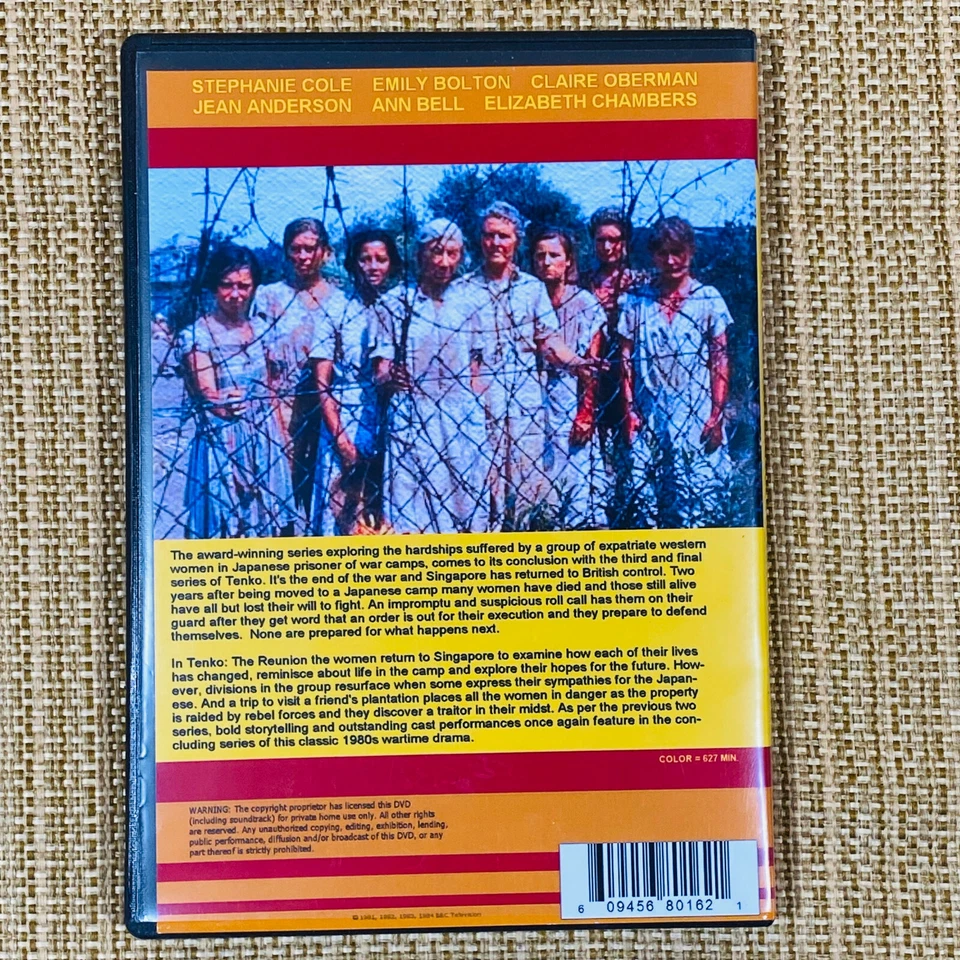 Tenko Complete Third Series and the Reunion 4 DVDs BBC HTF OOP Region 2 - Image 2 of 4