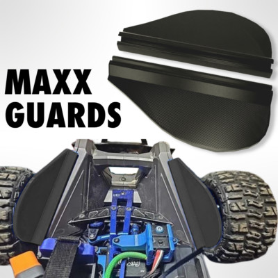 Front Chassis Internal Mud Guards - for Traxxas Maxx V1 V2