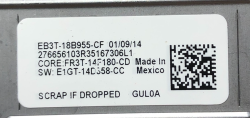 Ford F150 2014 OEM 4.2 sincronización MFD radio información pantalla de visualización EB3T-18B955-CF/nuevo** - Imagen 4 de 7