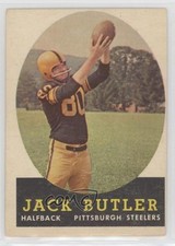 1958 Topps Jack Butler #76 HOF z6d