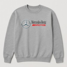 Mercedes-Benz AMG Logo Crewneck Sportwear Unisex Sweatshirt