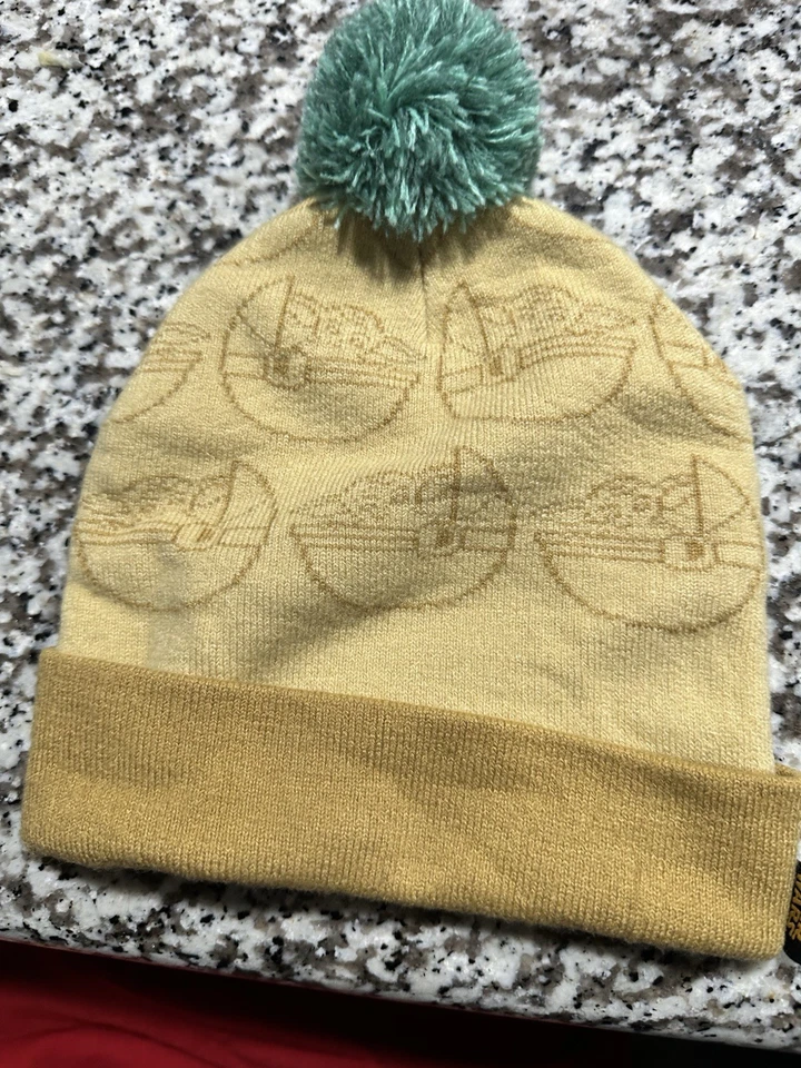 Зимняя шапка-бини FUNKO Baby Yoda Star Wars The Mandalorian Grogu для мальчиков девочек подростков - Изображение 2 из 3