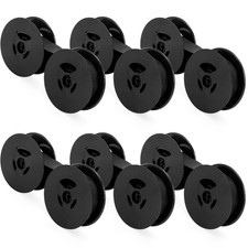 6 Pairs Universal Typewriter Ribbon, 1/2 Inch Cloth Dual Shaft Ink Ribbon, Tw...