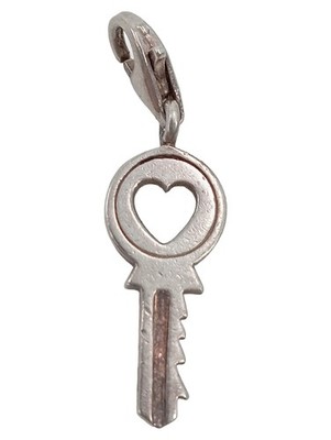 Thomas Sabo Charm Anhänger Schlüssel Herz Silber