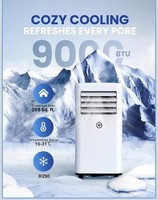 KGOGO Air Conditioning Unit 9000 BTU!! Portable Air Conditioner with 4 In 1 ⭐ ❄️