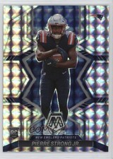 2022 Panini Mosaic Rookies Mosaic Prizm Pierre Strong Jr #323 07rd