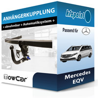 Towcar AnhäNgekupplung Abnehmbar Passend für Mercedes EQV 06.2020-Jetzt Neu