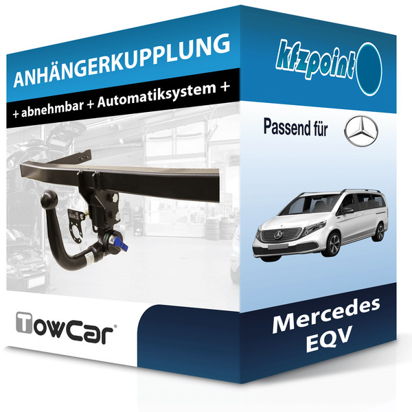 Towcar AnhäNgekupplung Abnehmbar Passend für Mercedes EQV 06.2020-Jetzt Neu-image