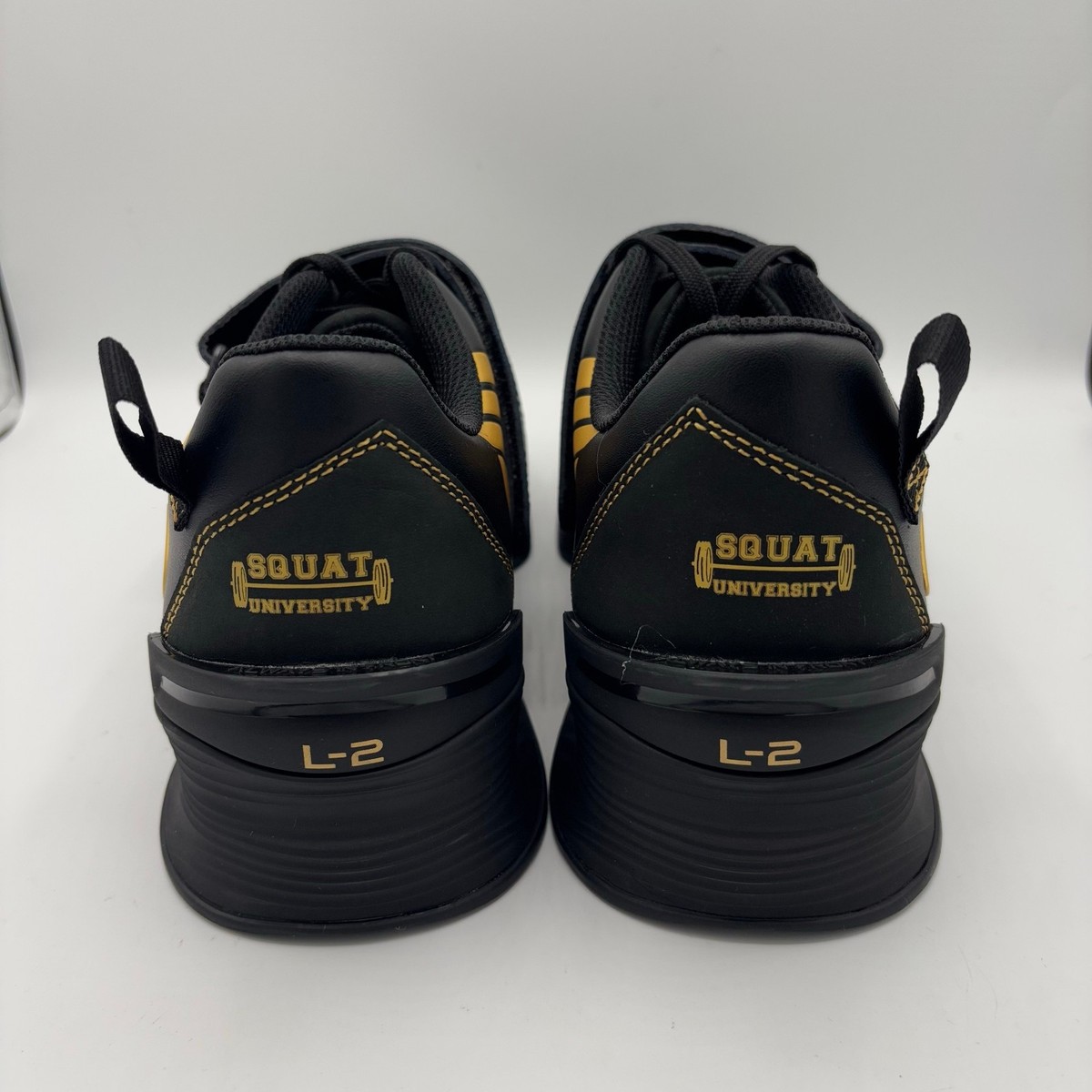 TYR L-2 Lifter Shoes Mens Size 7/Womens 8.5 Black Gold