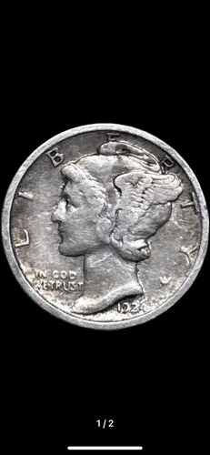 Mercury Dime 1924 VF Silver
