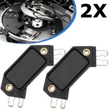 2pc Ignition Control Module 4 Pin Hei Distributor For Gm Chevy 1974-1988 Replace 2pc Ignition Control Module 4 Pin Hei Distributor For Gm Chevy 1974-1988 Replace