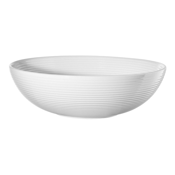 Asa Selection Kitchen'art Schale Servierschale Steinzeug Weiß 29,5 X 9 Cm-image