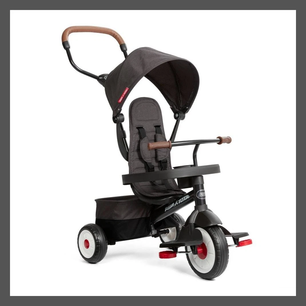 Radio Flyer City 4-in-1 Stroll and Trike Riding Toy
