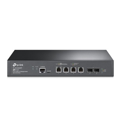 TP-Link TL-SX3206HPP Managed Switch 4-Port 10G & 2-Port 10GE SFP+ BRANDNEU