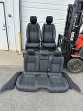 2021 Range Rover Velar Front Rear Seats Black Wwhite Stitching 2021 Range Rover Velar Front Rear Seats Black Wwhite Stitching