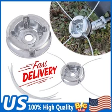 Lawn Mower Steel Wire Grass Trimmer Head Brush Cutter Weed Eater Trimmer Head US
