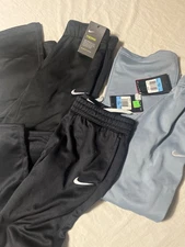 Lot of 3 Nike Thermafit Sweatpants Girl's Size M