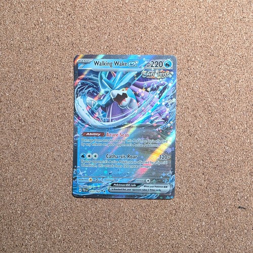 Pokemon Walking Wake ex - Double Rare - 50/162 - Temporal Forces *CZ