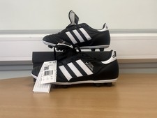  Adidas Copa Mundial Fußballschuhe UK 7 EU 40 2/3 Schwarz Leder Neu mit Karton