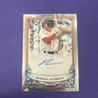 Roman Anthony 2024 Bowman Sterling - Prospect Autographs #PA-RA On Card Auto!
