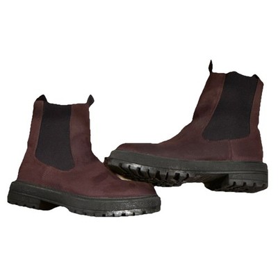 Sincerely Jules Brown Chelsea Boots Women Size 7 Suede Chunky Lug Sole Trendy