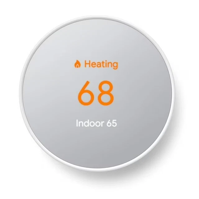 Google Nest Smart Thermostat with Bonus Trim Kit Snow - Image 4 of 4