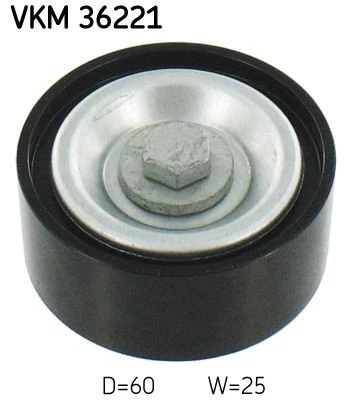 SKF VKM 36221 Umlenk-/Führungsrolle, Keilrippenriemen für DACIA LADA RENAULT