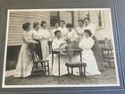 Vintage 1910 Women's Card Club Photograph - Playing Cards-Wrightstown Wisconsin — photo 2