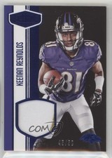 2016 Panini Plates & Patches Rookie Materials Blue 45/50 Keenan Reynolds z5i