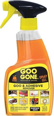 Goo Gone Spray Gel, Single 12oz Bottle
