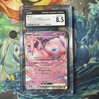 POKEMON SLAB CGC 8.5 NM/Mint+ Mew EX Pokemon 151 Japanese 001/045