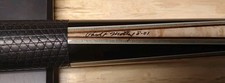 Paul Mottey Signed 8-01 Custom Cue w/ 2 original shafts BIRDS EYE MAPLE /LIZARD