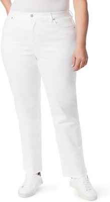 Gloria Vanderbilt Amanda Jean Women's Plus Size Jeans Size 22W WHITE New!