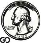 1957 Washington Quarter, PROOF, Superb Gem PR++