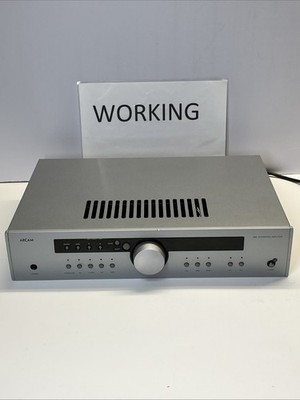 Arcam A85 Vollverstärker silber - gebraucht, vollständig getestet, ohne Fernbedienung