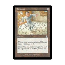 WotC MtG Urza's Destiny Caltrops (U) EX