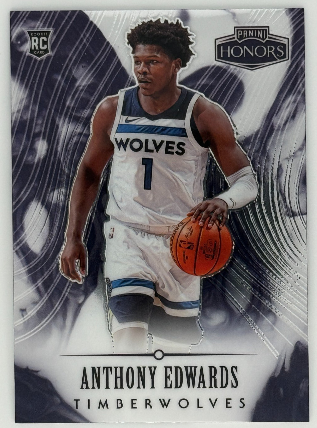 2020-21 Panini Chronicles Anthony Edwards 588 Honors RC Minnesota Timberwolves