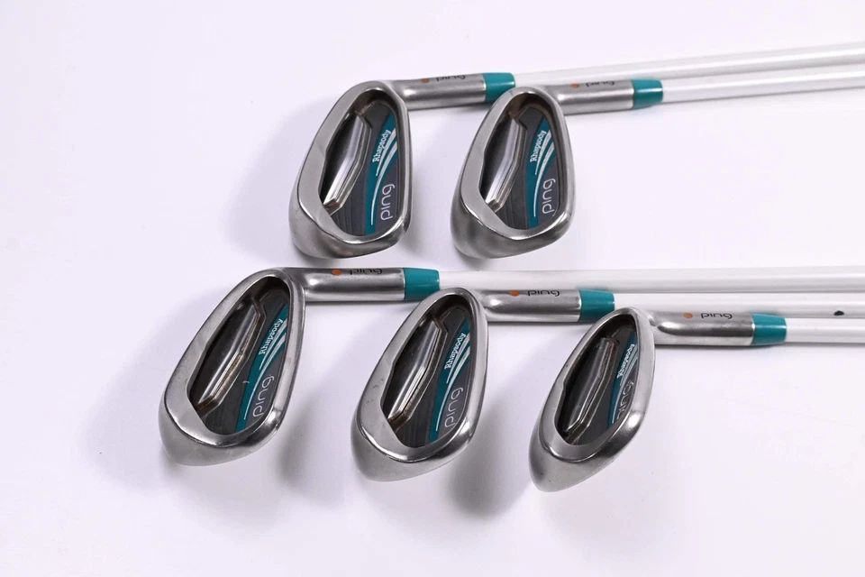 Ladies Ping Rhapsody 2015 Irons / 7-PW+SW / Brown Dot / Ladies Flex Ping ULT 220 - Image 2 of 4