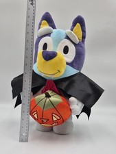 Bluey Plush 18" Jumbo Vampire Pumpkin 2024 Halloween Decor - Preowned