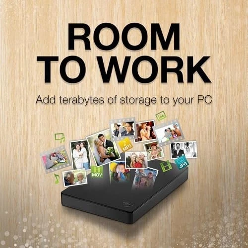 Seagate Portable Drive 2TB, Tragbare Externe Festplatte, 2.5 Zoll, USB 3.0, i... - Bild 3 von 4