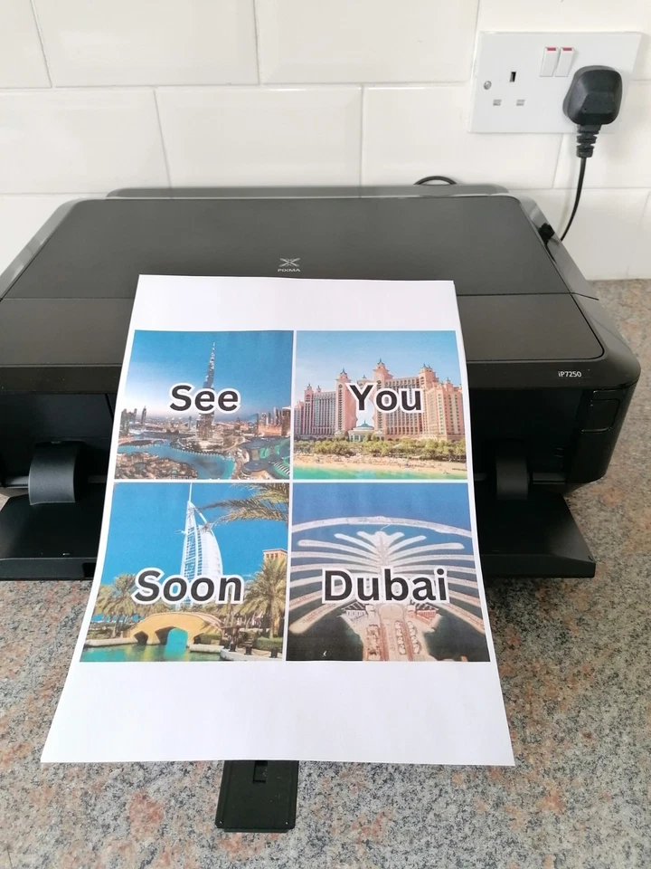 🖨️Canon PIXMA iP7250 Wireless Inkjet Photo Printer–High Quality Prints,CD/DVD - Image 2 of 4