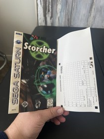 Scorcher (Sega Saturn, NTSC-U/C) Scavenger Racing, Manual & reg card Included