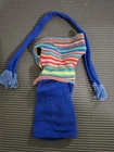Vintage Barbie Fashion Pak Striped Knit Top, skirt, and scarf #1602 Knit  1963