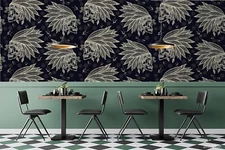 3D Skull Pattern Wallpaper Wall Mural Removable Self-adhesive Sticker5941