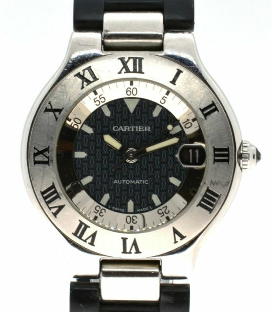Cartier Must de Cartier 21 Men's Black 