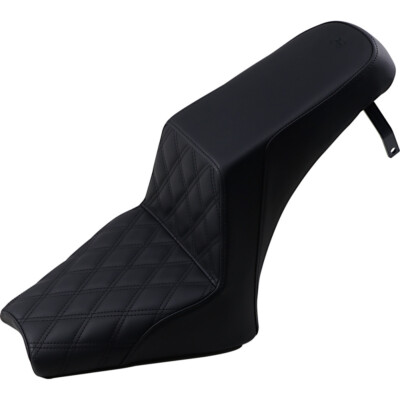 Saddlemen Step Up 2-Up Seat - Driver Lattice Stitched (Black) I18-33-172