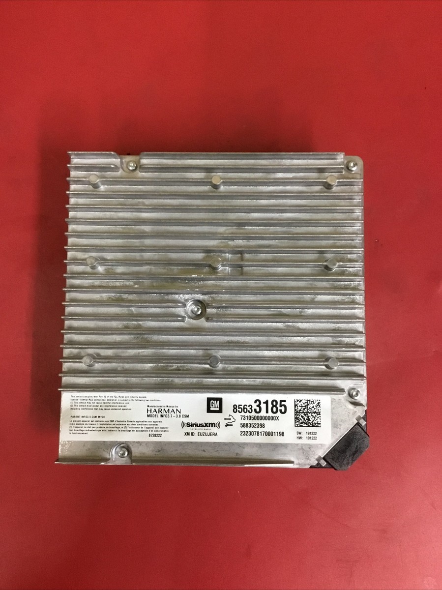 2023 GMC SIERRA 1500 Audio Equipment Radio Receiver 85633185 | eBay