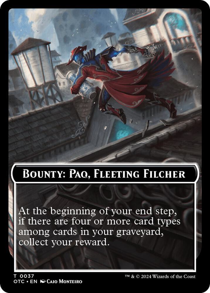 mtg outlaws of thunder junction bounty cards MTG Custom Proxy main image 0