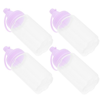  4 Pcs Flasche Drücken Squeeze-Flaschen Für Saucen Leere Honigflaschen