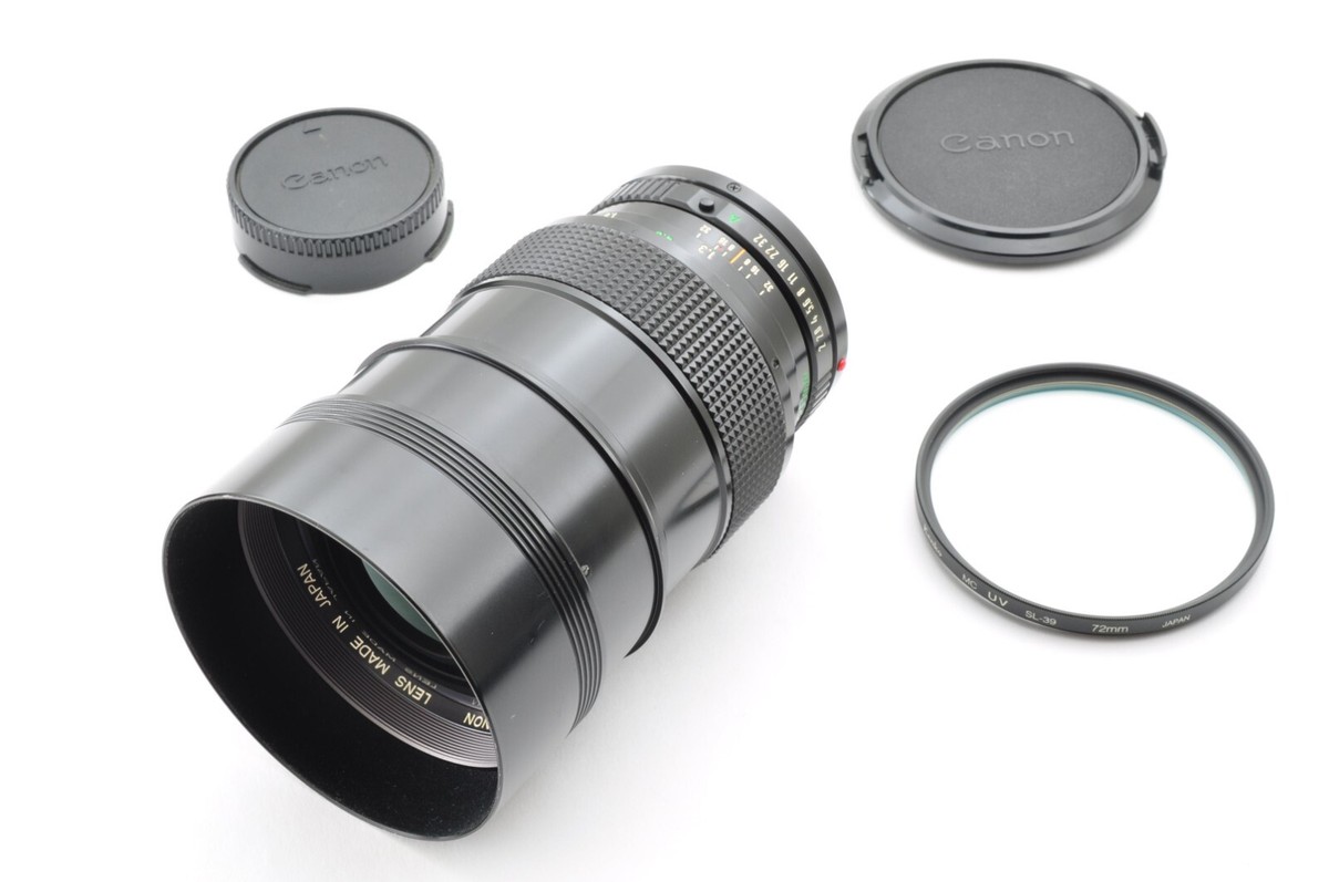 Canon New FD NFD 135mm f/2 Near MINT MF Telephoto Lens From Canon New FD NFD 135mm f/2 Near MINT MF Telephoto Lens From